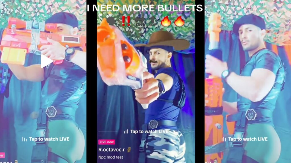 Screenshot of "I need more bullets" memes