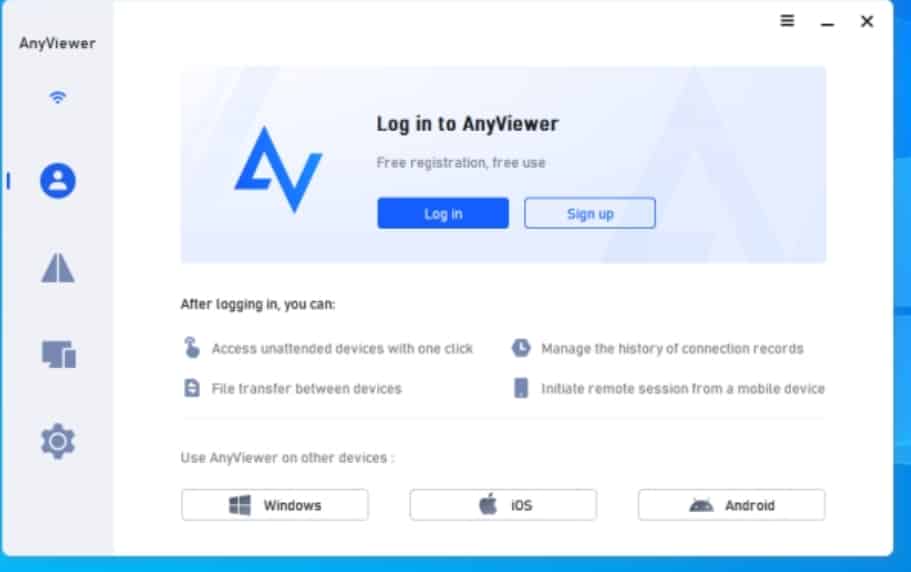 How to remote access computer from iPhone with AnyViewer